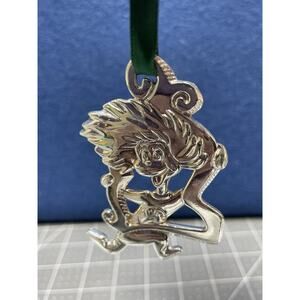 Dr. Seuss The Cat In The Hat Picture Perfect Thing 2 Silver Plated Ornament